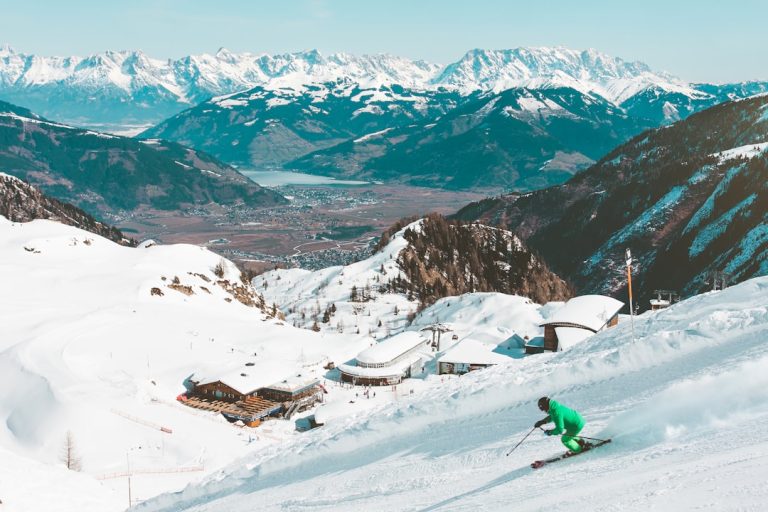 Photo Mountains, Skiing