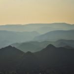 Photo mountain landscape